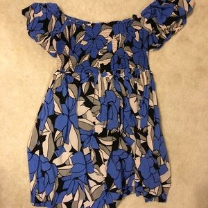 off the shoulder free people Louise dress